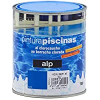 Los mejores  - Pintura Piscinas al Clorocaucho Alp - 750 mL- Azul Marino